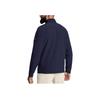 Under Armour Drive Pro Comfortable Solid Color Vintage Stand Collar Long Sleeve Jacket Men Jackets Midnight-Blue 1387119-410