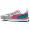 R78 Comfortable Shock Absorbing Slip Resistant Durable Lightweight Low Top Casual Running Shoes Women Sneaker Pink Blue White 373117-12
