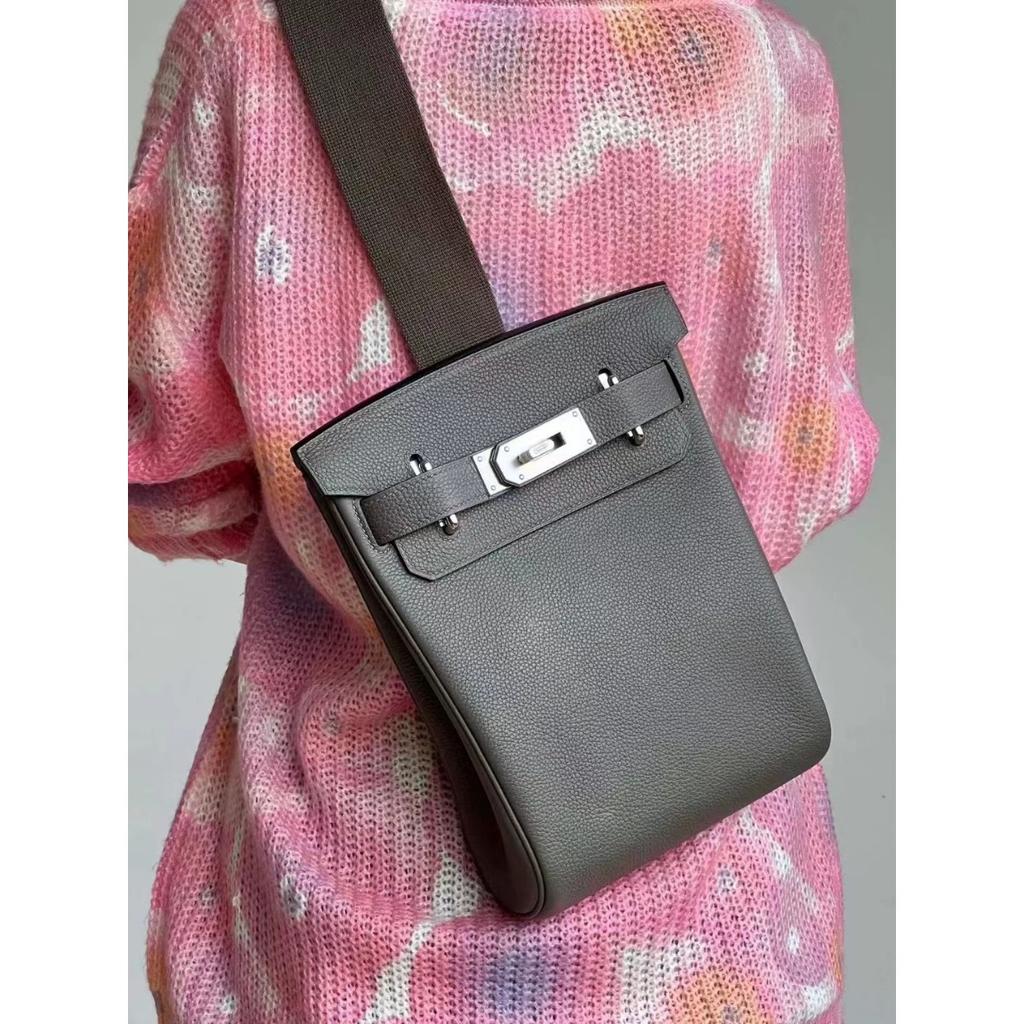 Новая мягкая кожаная сумка Keli, унисекс, кожаная, нагрудная сумка, первый слой коровьей кожи, сумка-мессенджер на плечо, через плечо 17 см