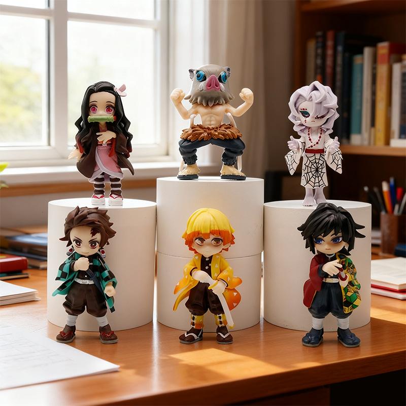 Горячий MINISO Оригинальный Bushiroad Palverse D emon Slayer: Клинок, рассекающий демонов Аниме Фигурка Сюрприз-бокс Том 1 Украшение Игрушка Подарок