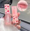 Увлажняющий бальзам для губ Crystal Jelly Lip Oil увлажняет и уменьшает линии губ на основе красного блеска для губ Lady