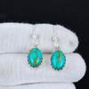 Серьги из серебра 925 пробы с бирюзовым камнем, серьги-подвески из серебра в стиле бохо, подарки для вечеринок, подарки для нее