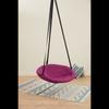 Фиолетовый ослабляет кресло качания ребенка и взрослого - качание круглым подвесным потолком