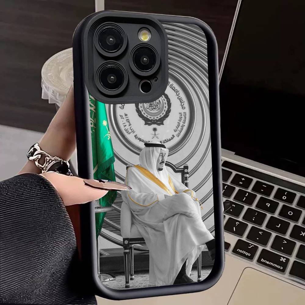 Чехол для телефона Salman of Saudi Arabia Для Iphone 11 12 13 14 15 16 17 Pro Max Mini Plus Мягкая задняя крышка из ТПУ