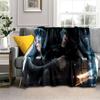 3D Final Fantasy Game Gamer FF14 HD Blanket,Soft Throw Blanket for Home Bedroom Bed Sofa Picnic Travel Office Cover Blanket Kids