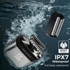 Электробритвы для мужчин для лица, карманная бритва USB мини-бритвы, электрические сеточные бритвы с Type C перезаряжаемые и LED-дисплеем, IPX7 водонепроницаемые