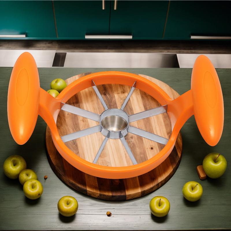 Фруктовый клин из нержавеющей стали Легкий разделитель ананаса Нескользящая ручка Съемный кухонный гаджет Ручной разделитель груши Для