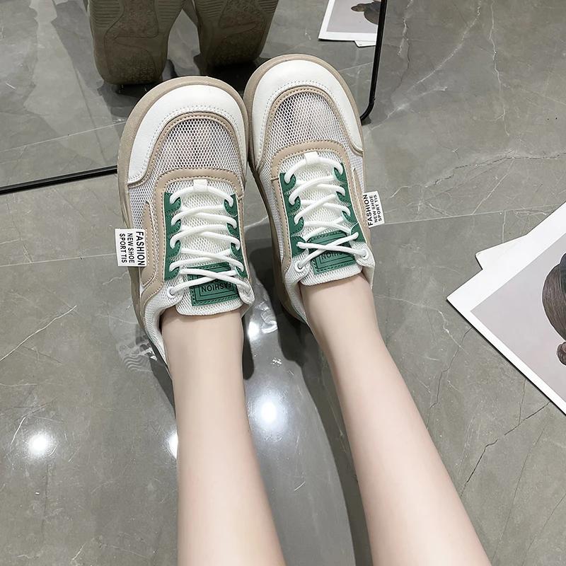 Новые туфли для женщин Удобные дышащие женские кроссовки с мягкой подошвой Повседневная обувь для активного отдыха Сетчатые кроссовки Женские туфли