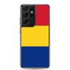 Coque Téléphone Drapeau Roumanie - Samsung Galaxy S21