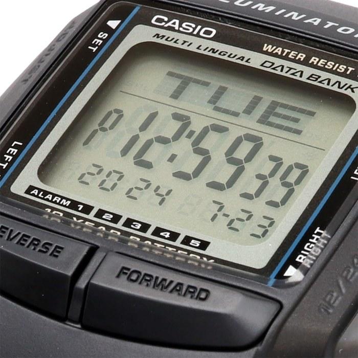 Casio Data Bank Telememo 30 Digital Watch DB-36-1AV Men's Black