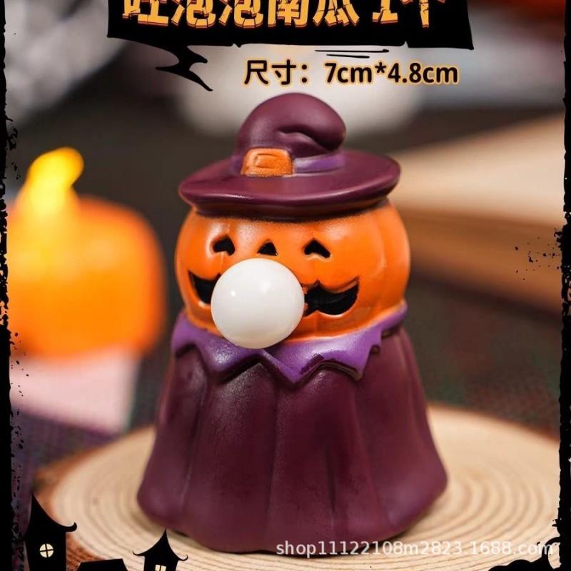 Halloween Squeeze Toy Pumpkin Ghost Hulk Stress Relief Kids Party Decor Gift