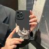 Кот Американская короткошерстная поцелуй Чехол для телефона для iPhone 16 Чехлы iPhone 15 14 13 12 Mini 11 Pro Max 16 7 8 Plus XS SE Задняя крышка