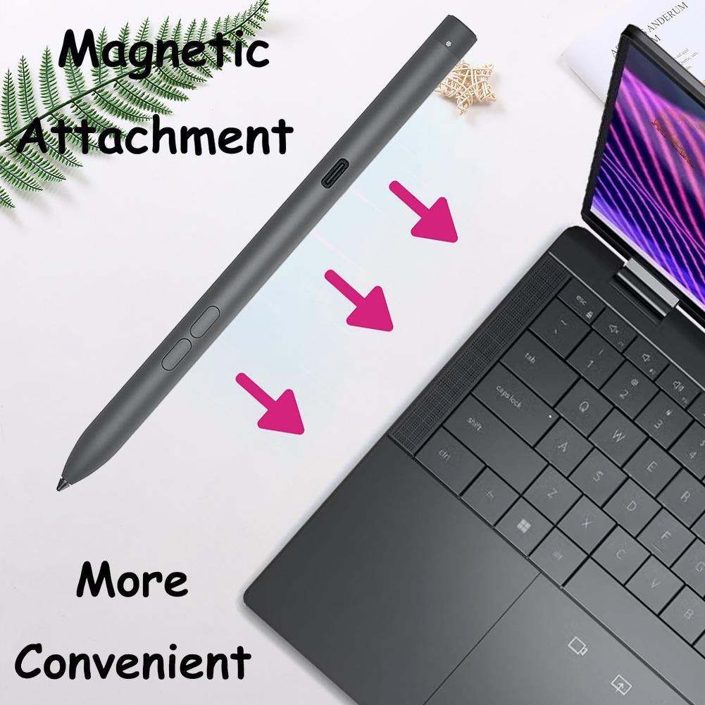 PN7522W Rechargeable Active Pen Stylus Pen Tilt Recognition Tablet Touch Pen Touch Screen Stylus Pen for Dell XPS 13 9315 2-in-1