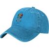 Mexican Skull Flag Washed Baseball Cap Distressed Cotton Casual Dad Hat for Unisex