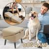 Dog Ramp for Bed Foldable Dog Vehicle Stairs Footrest Stool for Small Breed Animal Multifunctional Non-Slip Cat Vehicle Ramp