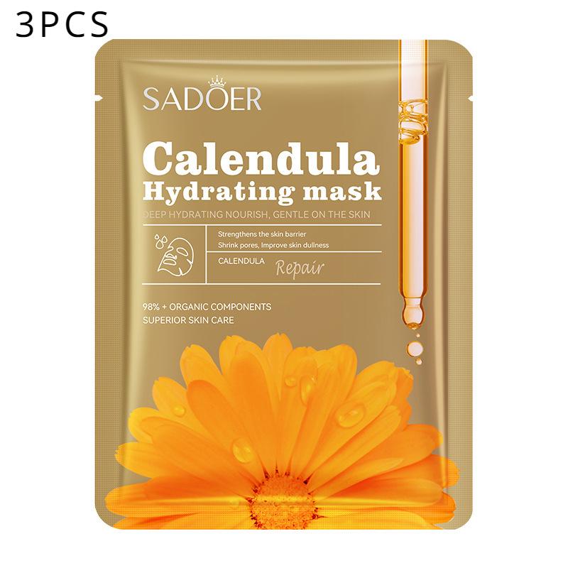 Sadoer Calendula Hydrating Repair Mask Смягчающая увлажняющая маска-патч