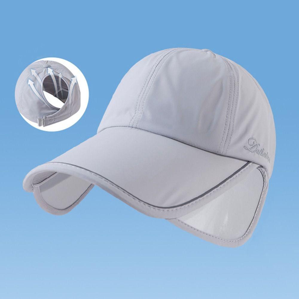 Adjustable Visor Sunscreen Baseball Hat Quick Dry Sun Visor Hat Lightweight Sports Cap  Summer