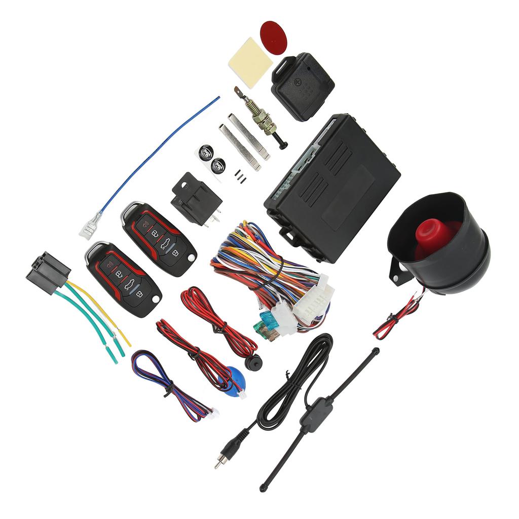 Автомобильная противоугонная сигнализация с дистанционным запуском и остановкой 12 В, универсальная система бесключевого доступа, универсальная для