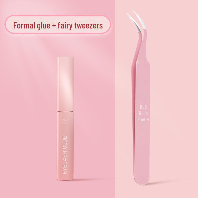 Долговечный натуральный водостойкий клей для ресниц Rulinshi - мягкий, не раздражающий, быстросохнущий