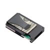 Минималистичный кошелек для мужчин и женщин - Тонкий RFID-кошелек, устойчивый к царапинам, держатель для кредитных карт и зажим для денег, Легко снимаемые деньги