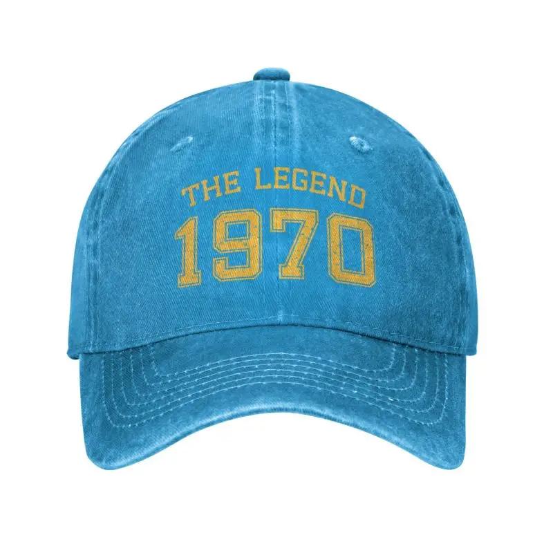 Custom Classic Cotton The Legend Born In Baseball Cap Women Unisex Adjustable Dad Hat Outdoor