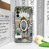 Роскошный красивый чехол для телефона девушки для Samsung Galaxy S25 S24 S23 Ultra S22 Plus S21 FE S25 Edge Мягкая крышка Coque Искусство Клода Моне