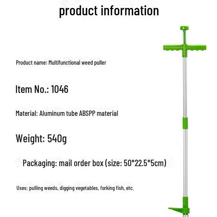 Новая трансграничная ручная прополка: Стоячий инструмент для легкого удаления сорняков и выкапывания овощей
