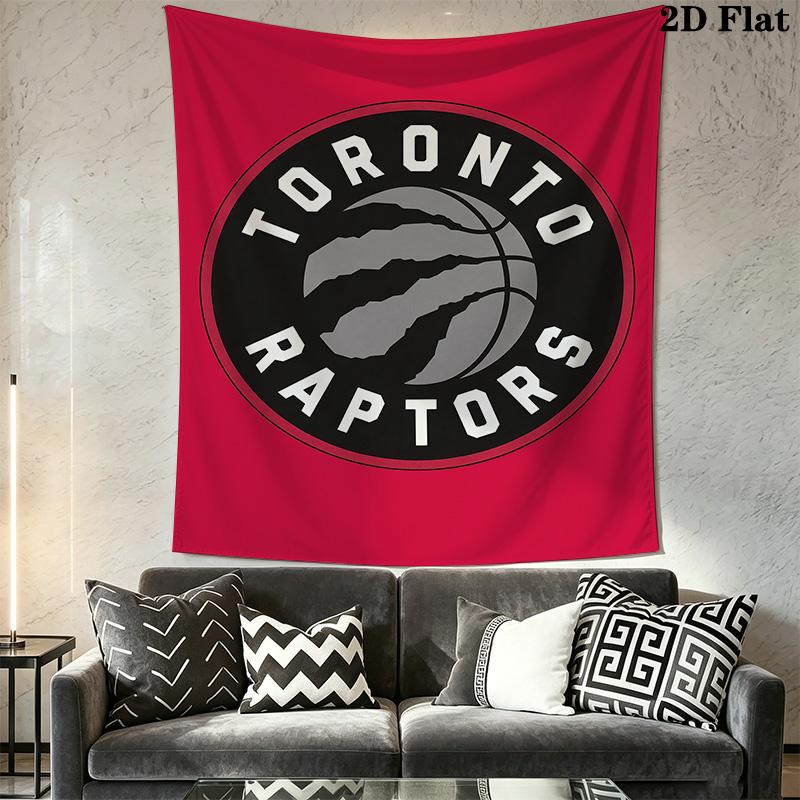 Toronto Raptors Basketball Team Logo Threepiece Set 1 Duvet Cover 2 Pillowcase Without Core Soft And Comfortable Bedding Set