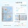 PP M5 Notebooks Kawaii School Stationery New Binder Planner