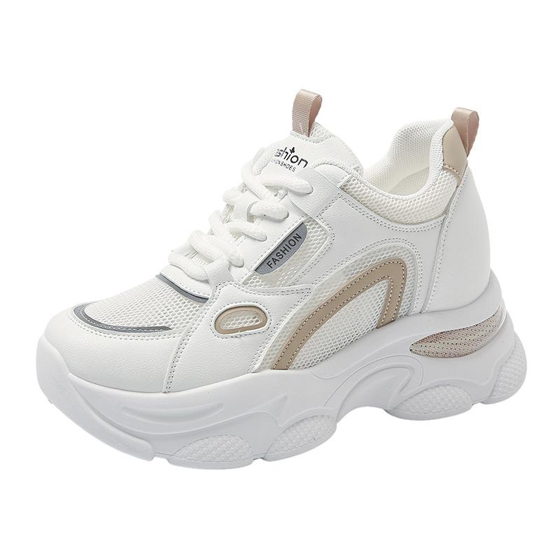 Кроссовки женские кроссовки на платформе сетчатые дышащие вулканизированные туфли на танкетке повседневные удобные женские летние 2024 года Zapatos Mujer 2024