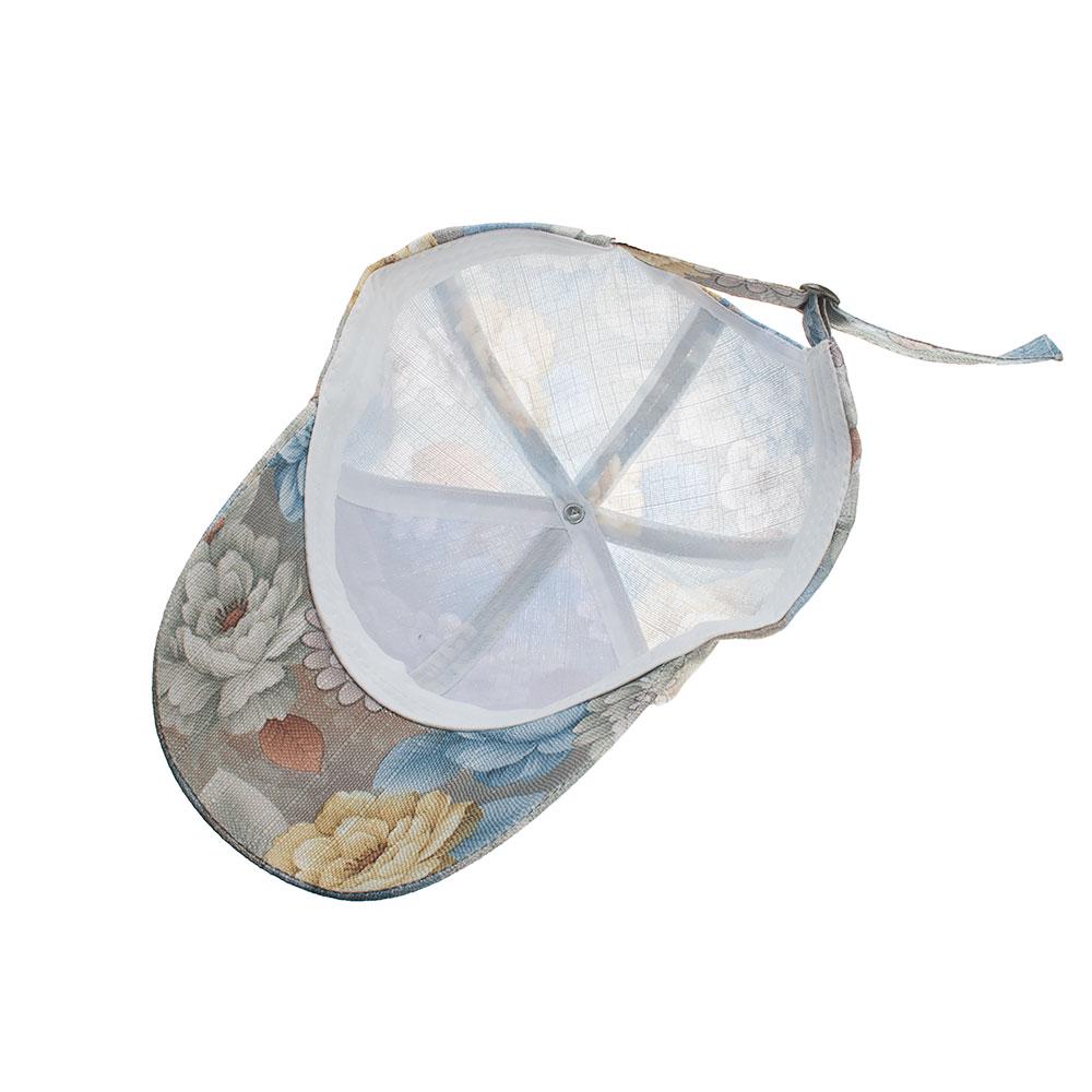 Бейсболка с цветочным принтом, женские летние шляпы Snapback с цветочным принтом, повседневные регулируемые кепки