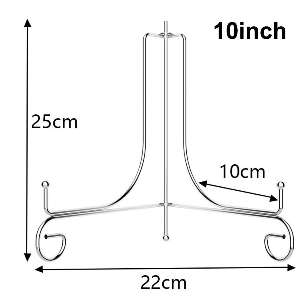 4 6 8 10 12 дюймов Подставки для тарелок Железная Подставка для фото Прочная Подставка для демонстрации Домашний Декор