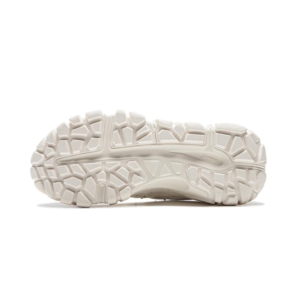 Li Ning Dune Strong Grip Retro Thick Sole Comfortable Shock Absorption Non-Slip Wear-Resistant Breathable Low-Top Casual Shoes Women Sneaker AGCU328-1