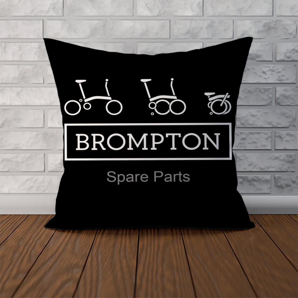Bromptons Pillow Case For Car Sofa Decorative Home Doublesided Print Plush Square Throw Pillow Cushion Cover