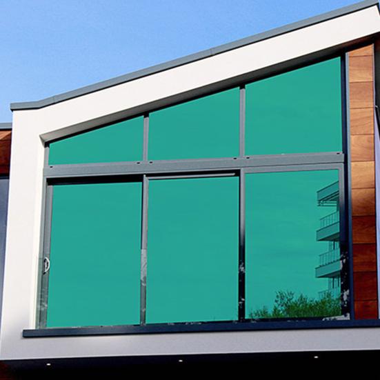 Односторонняя оконная пленка, солнцезащитная, неклейкая, взрывозащищенная, невыцветающая изоляционная пленка для дома