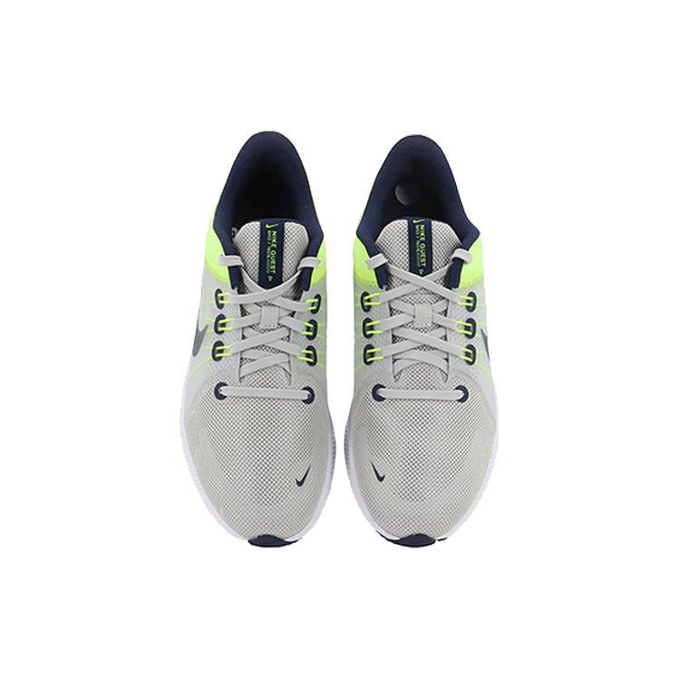 Nike Мужские кроссовки Quest 4 Photon Dust Volt Glow Green Midnight-Navy DA1105-003