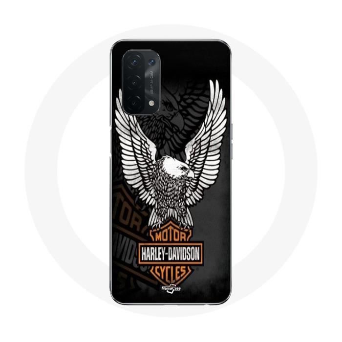 Coque pour Oppo A74 Harley Davidson aigle logo