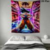 DRAGON BALL Wall Tapestry Aesthetic Wall Hanging Printed Fabric Blanket Decorative Tapestries for Bedroom Living Room Home Decor
