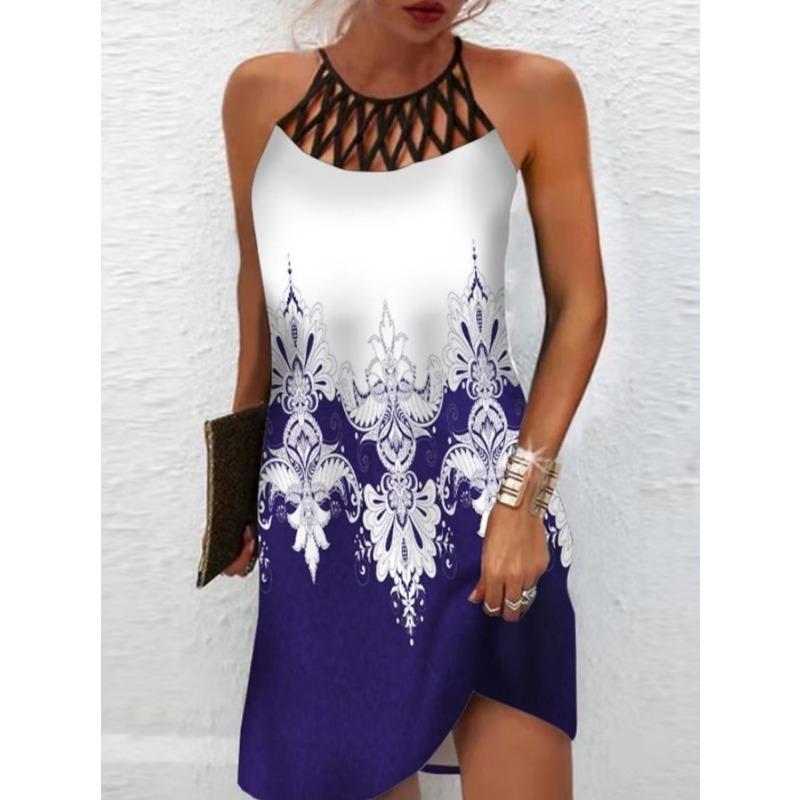 IHUASU Модные летние весенние повседневные платья без рукавов