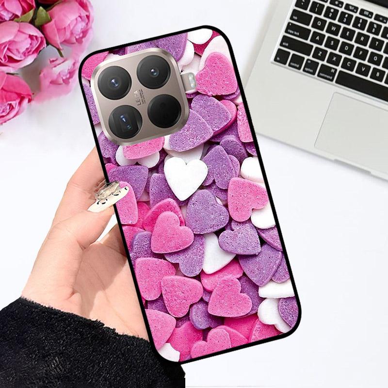 Чехол для Xiaomi 15T Pro Модный силиконовый мягкий TPU чехол для телефона с мультяшным принтом Для Xiaomi 15 T Pro Чехлы 15TPro Противоударные Fundas