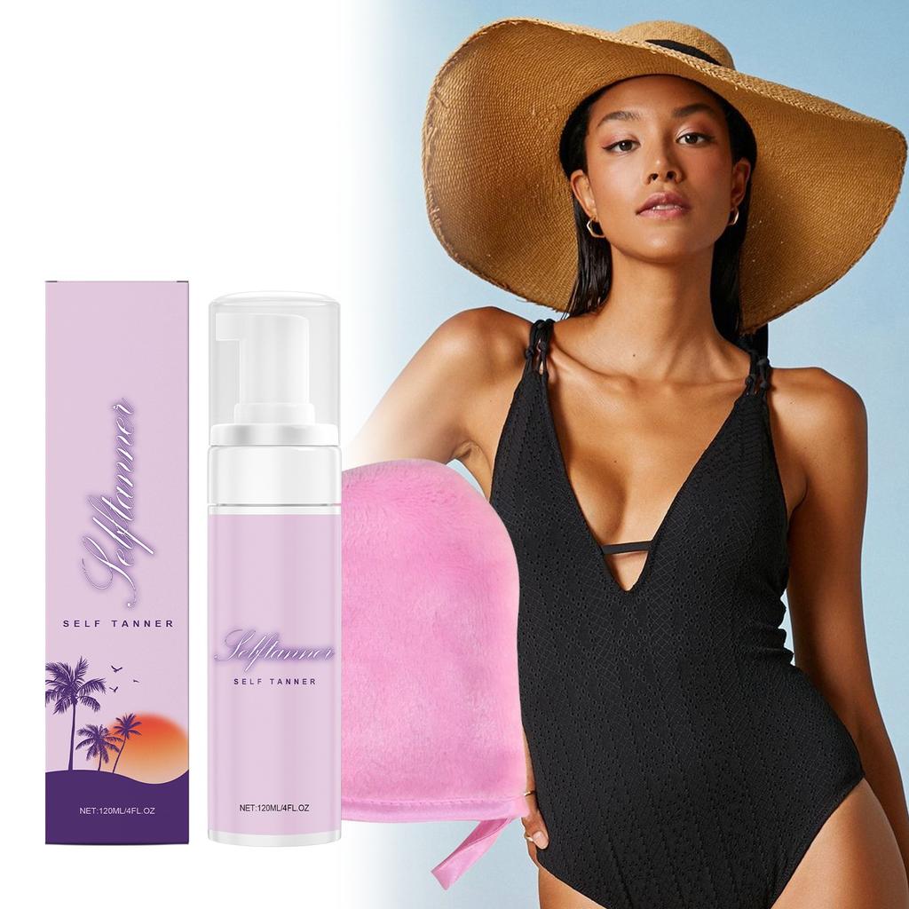 Спрей для загара Интенсивный загар для солярия Стойкий водостойкий для потрясающего загара для тела и лица 120 мл