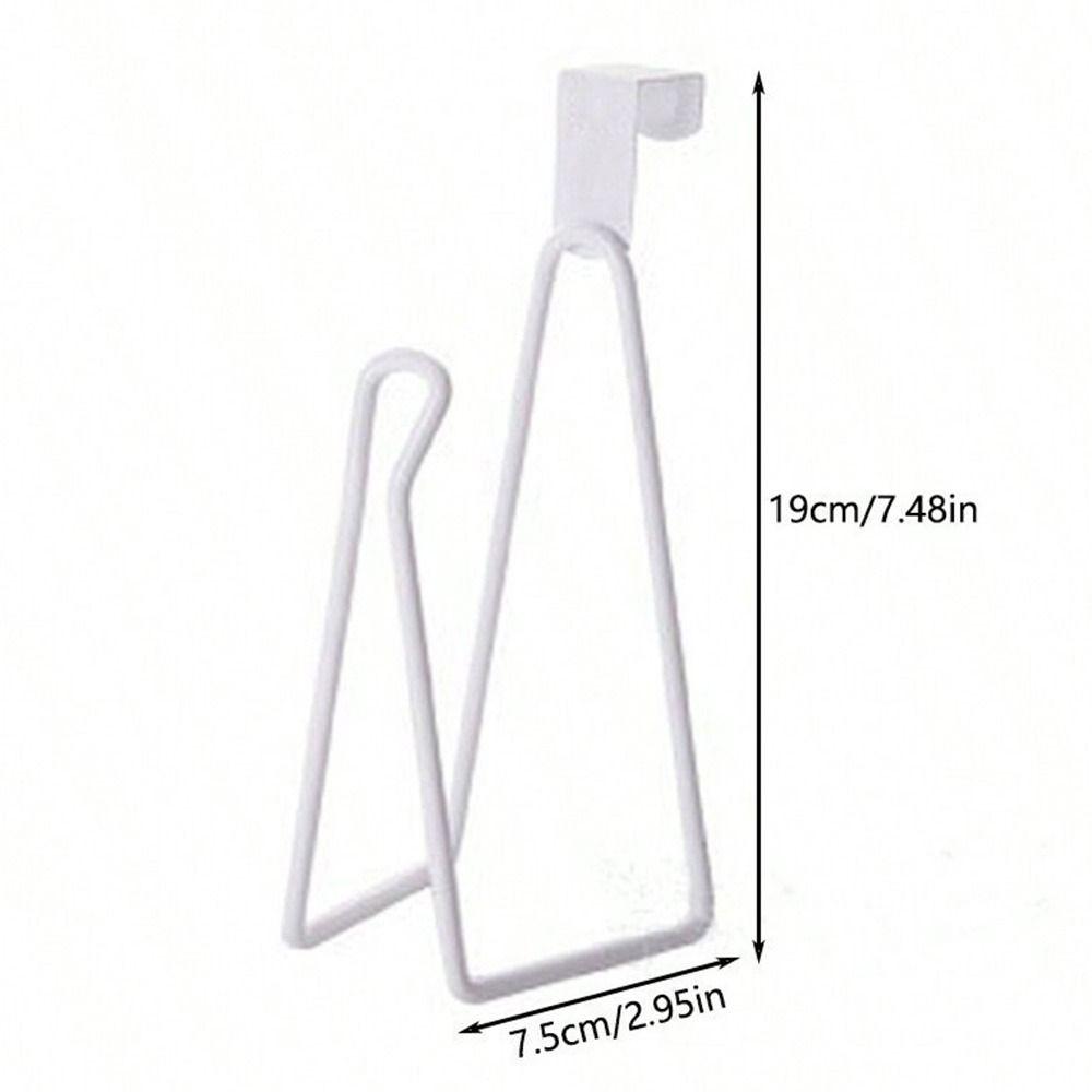 Hanging Roll Paper Hanger Punch-free Tissue Storage Holder Simple Paper Towel Organizer Kitchen