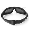 SHENKEL Tactical Mesh Goggles with Eye Protector, Compact and Lightweight, Black (glass-006bk)
