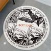 Living Room Carpet Irregular Dressing Room Round Floor Mat Bedside Carpet Home Anti Slip Machine Washable Dirt Resistant