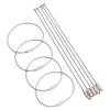 Stainless Steel Wire Rope Key Rings with Lock