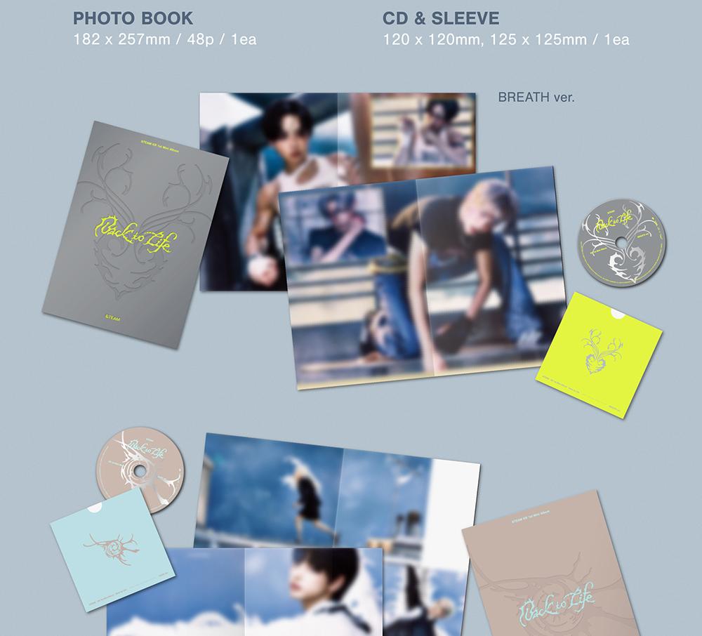 (ДЫХАНИЕ / ВЗГЛЯД вер.) &TEAM [Back to Life] KR 1-й мини-альбом