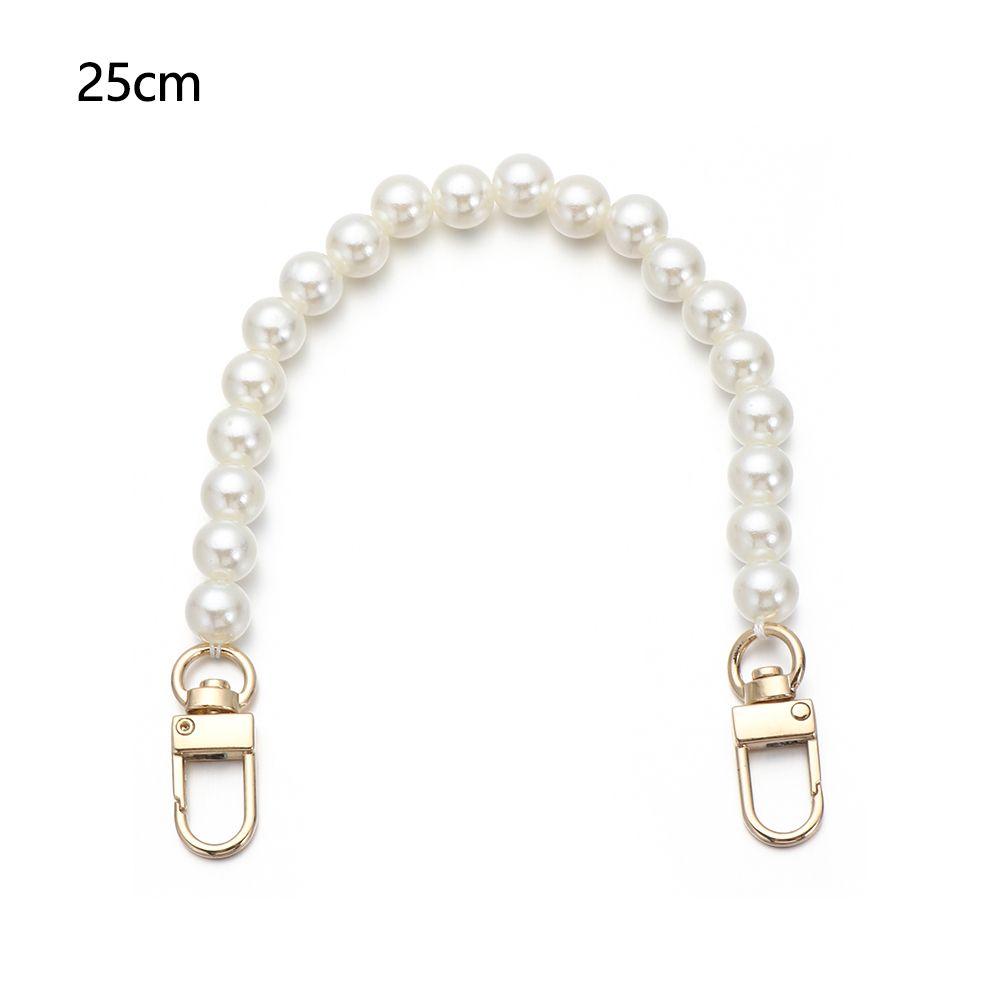 Accessories Pearl Belt Bags Handbag Handles Pearl Strap Long Beaded Chain DIY Purse Replacement