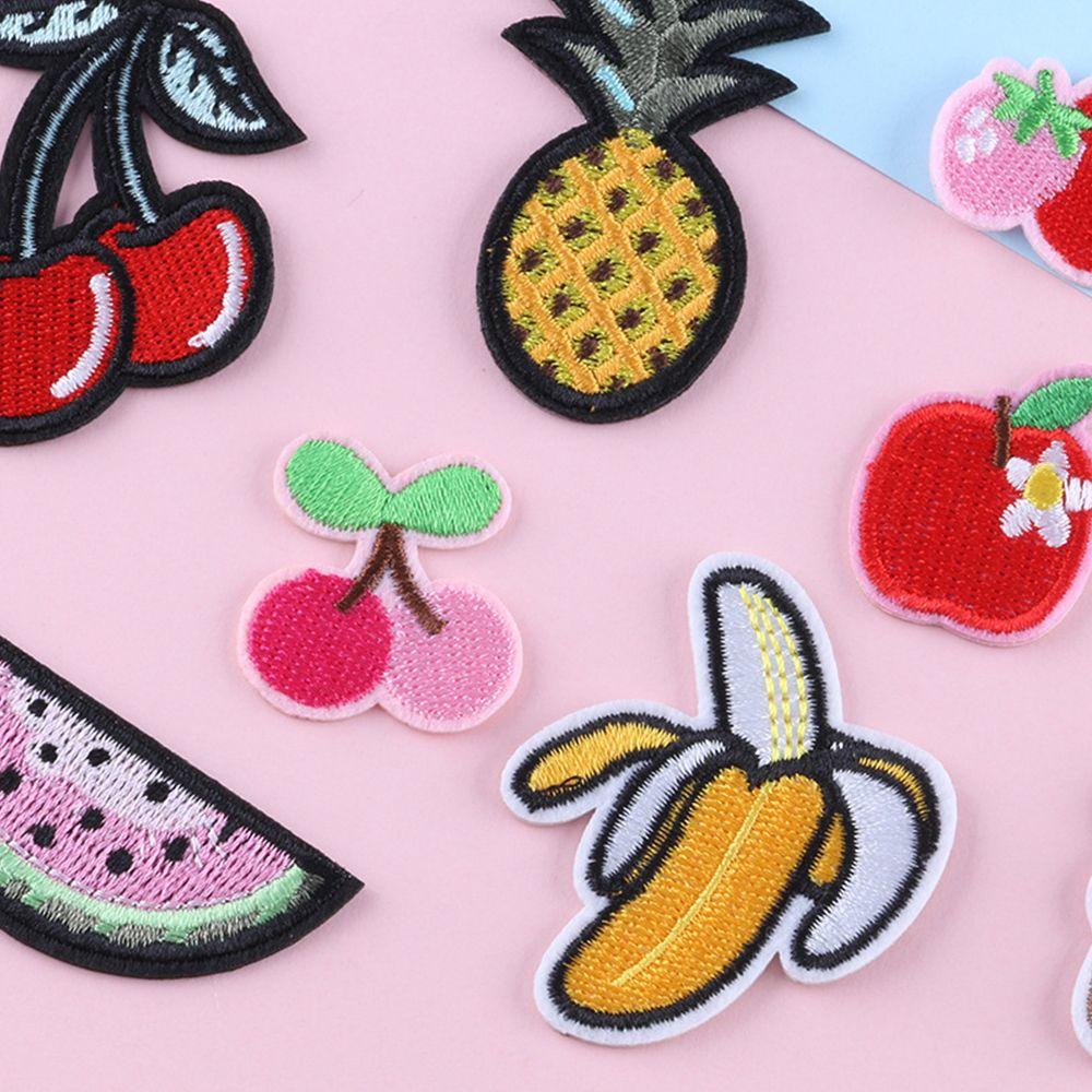 Fruit and Vegetable Children's Clothing Accessories Applique Decals Ironing Fabric Embroidery Patch