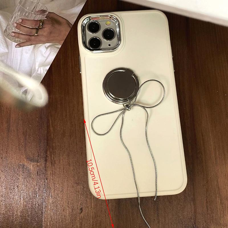 Держатель для кольца в виде змеиной кости, подставка с пряжкой в виде банта, цепочка для мобильного телефона, вращающаяся на 360 градусов, универсальный настольный кронштейн, декор