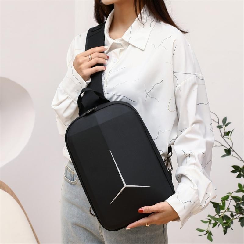 Travel Friendly Protective Case for Drones Secure Storage Bag with Single Shoulder Straps